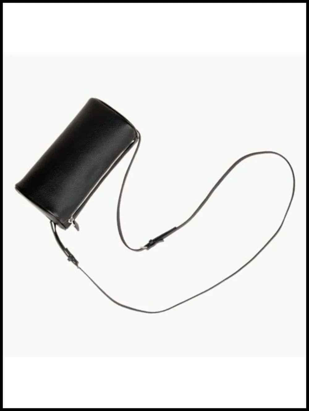 Full-Grained Leather Crossbody Hobo Bag Handmade Stitching Everyday Purse
